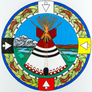 Richard Emery Duck Chief Painting