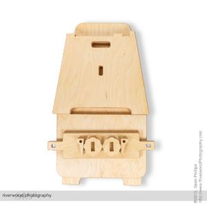 Product Photography of a Custom Built Meditation Chair for Amazon